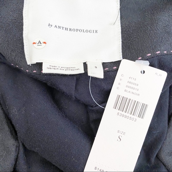 Anthropologie SHONDA Black Cropped Sequin Jacket - Picture 10 of 10